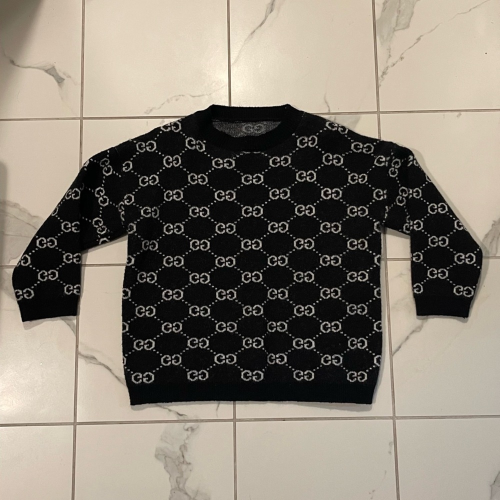 Black and White Sweater